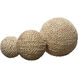 Malibu Natural Decorative Balls, Set of 3
