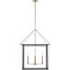 Eisley 4 Light 22.25 inch Polished Nickel Foyer Pendant Ceiling Light