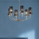 Adeena 6 Light 26.75 inch Classic Pewter Chandelier Ceiling Light