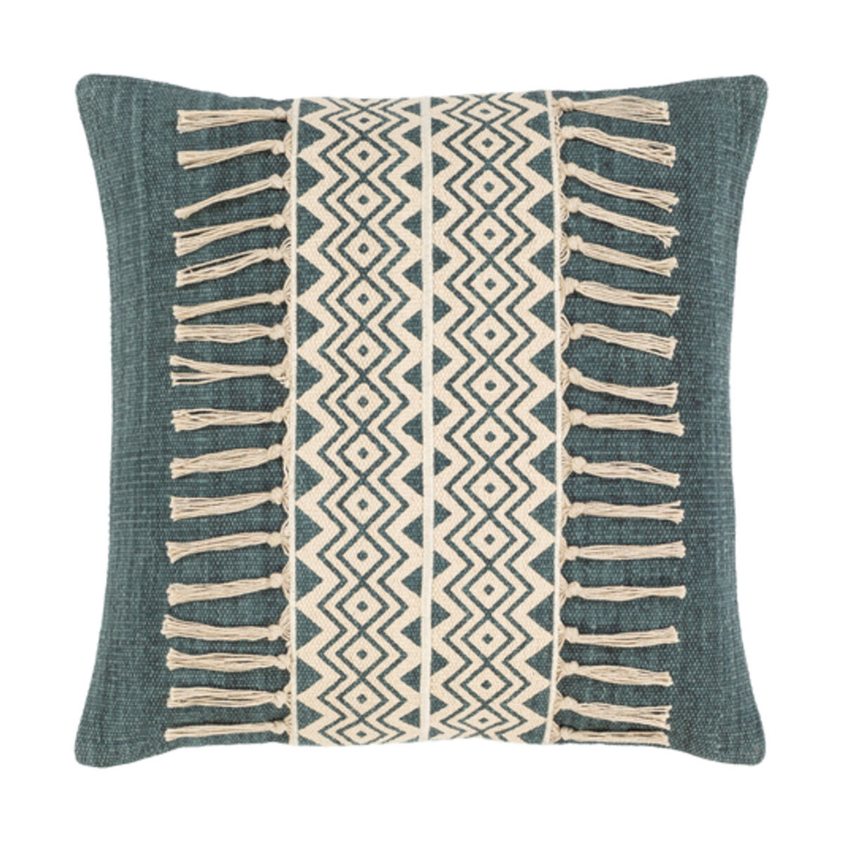 Tanya 20 X 20 inch Ivory/Sky Blue/Cream/Bright Blue Pillow Kit, Square