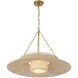 Janipher 1 Light 29.5 inch Soft Gold Chandelier Ceiling Light