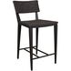 Calbas 38 inch Java Black and Mocha Outdoor Counter Stool