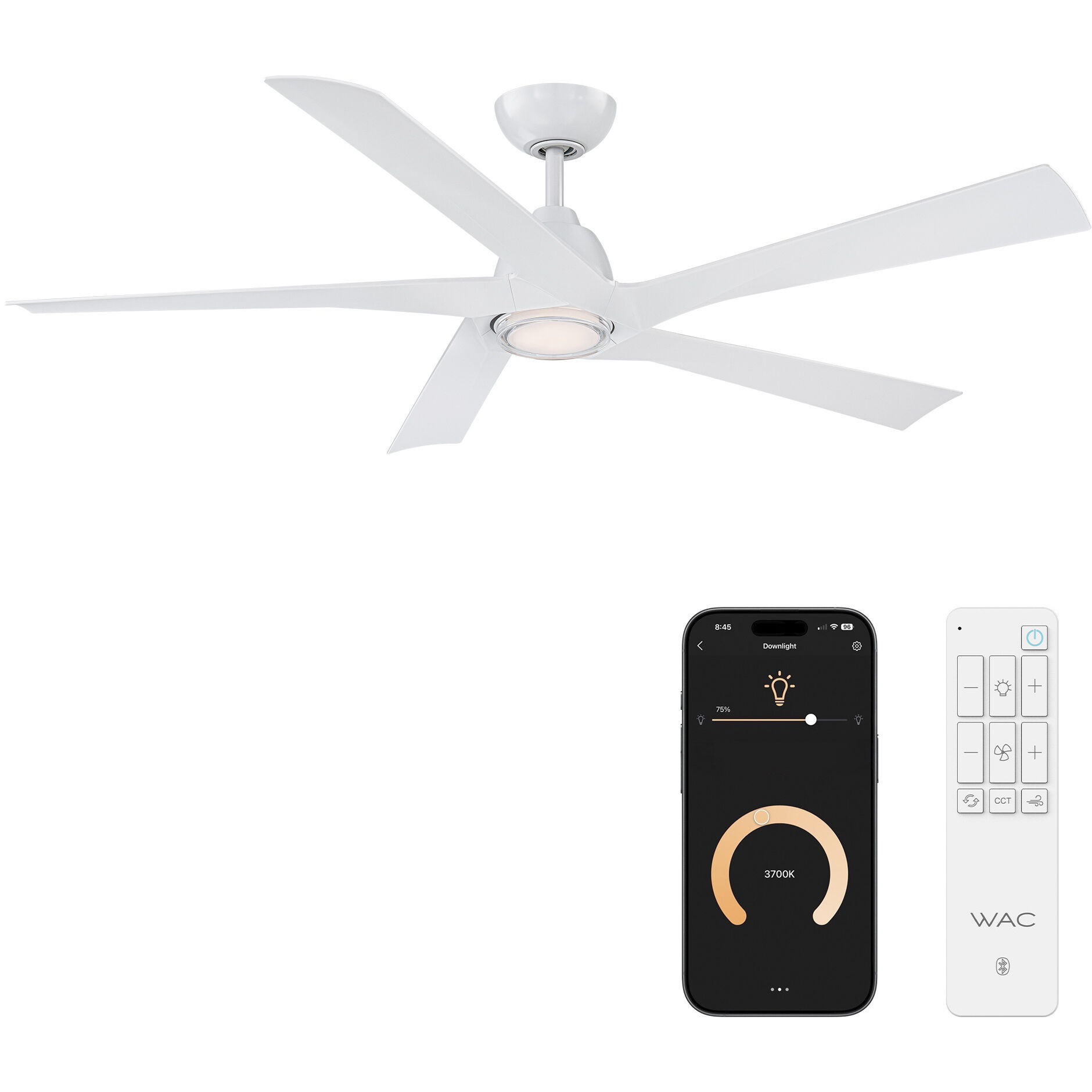 Zeke 60.00 inch Indoor Ceiling Fan