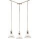Hatteras Bay 1 Light 8 inch Polished Nickel Mini Pendant Ceiling Light
