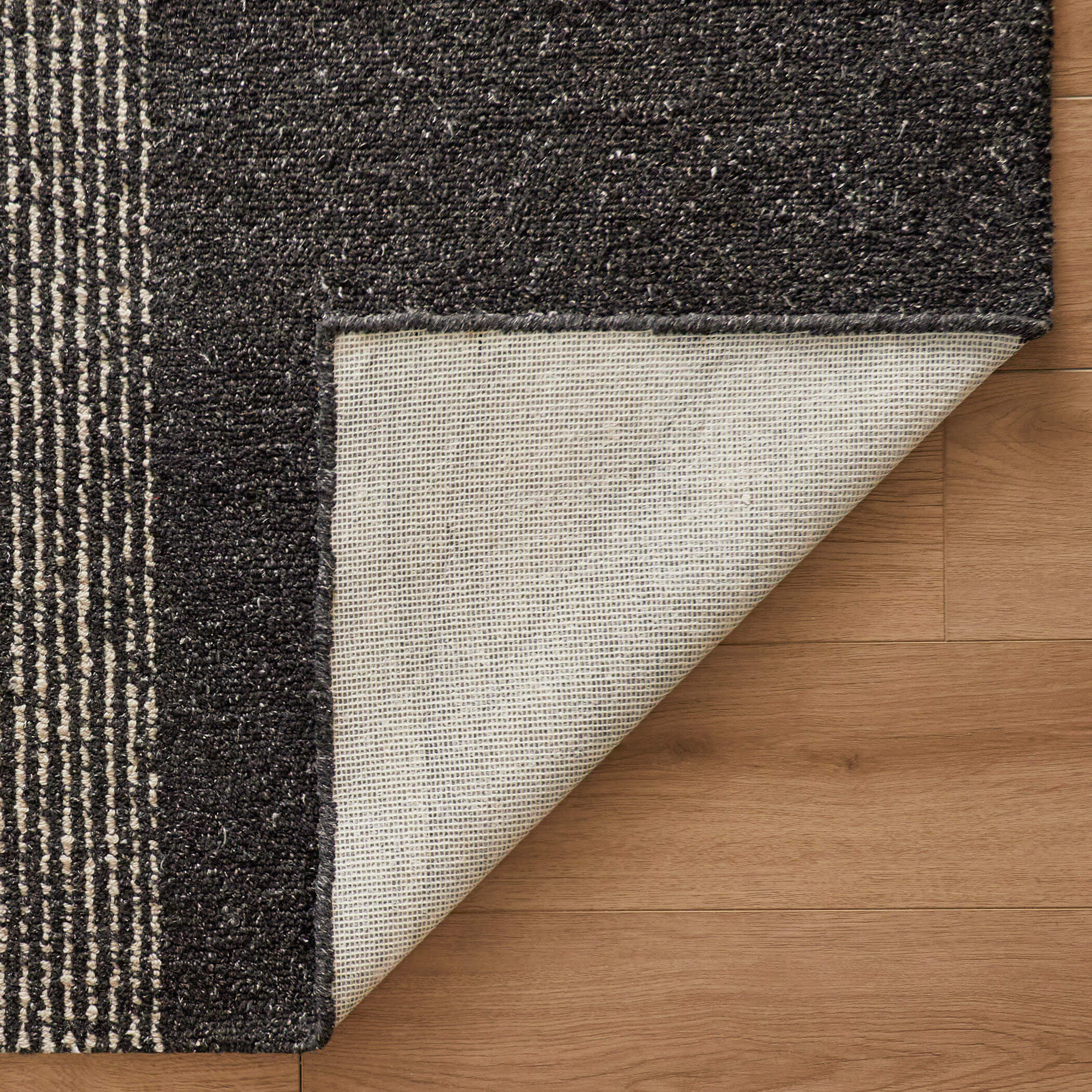 Kali 36 X 24 inch Black/White Rug in 2 x 3