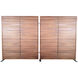 Damani 72 inch Brown Screen