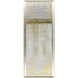 Seaside Harmony Blue and Brown and Metallic and White Framed Art, The Studio