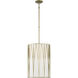 Regal Terrace LED 14 inch Soft Brass Pendant Ceiling Light