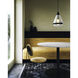 Willard 1 Light 13.5 inch Urban Bronze/Prismatic Glass Pendant Ceiling Light in Clear Prismatic Glass