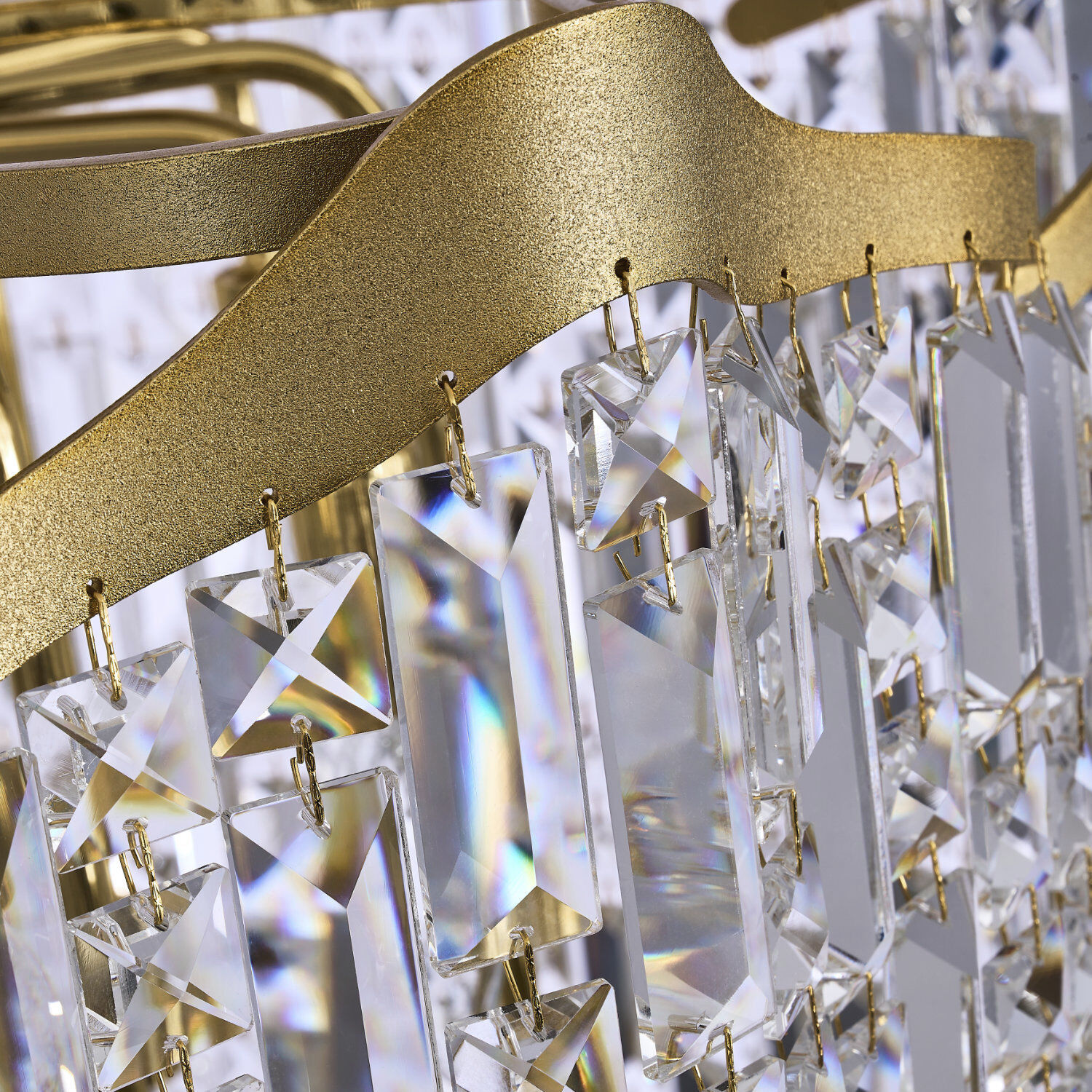 Cadere 42 Light 26 inch Two Tone 18K Gold Pendant Foyer Ceiling Light