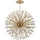 Vera 32 Light 44 inch Gold Pendant Ceiling Light