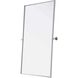Amoura 48 X 30 inch Silver Mirror