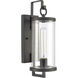 Hopkins 1 Light 15.5 inch Charcoal Outdoor Wall Sconce