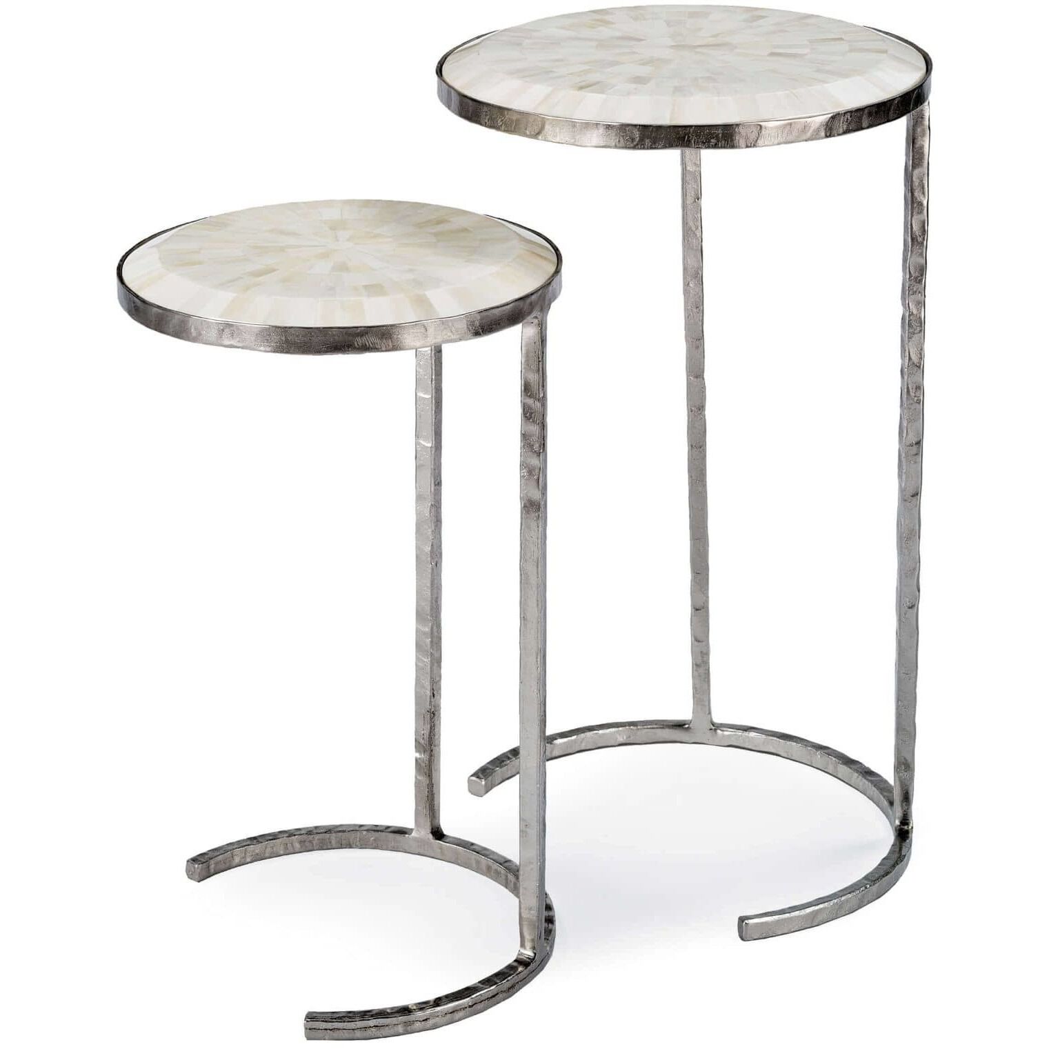 Bone Veneer End & Side Table