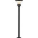 Alumilux Landscape 12 12 watt Black Outdoor Pathway Light