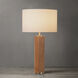 Tambo 30 inch 23.00 watt Natural Ash and Weathered Brass Table Lamp Portable Light