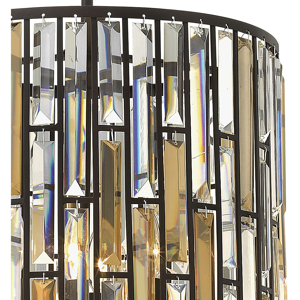 Gemma LED 16 inch Vintage Bronze Foyer Light Ceiling Light, Semi-Flush Mount