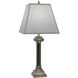 Ellie 31 inch 100.00 watt Antique Nickel and Matte Black Table Lamp Portable Light