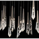 Beyond Solitude LED 9.5 inch Antique Nickel Multi-Light Pendant Ceiling Light, Square Canopy