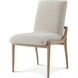Catalina Dune Dining Side Chair, Wooden, Upholstered