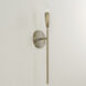 Palmer 1 Light 5 inch Antiqued Brass ADA Sconce Wall Light