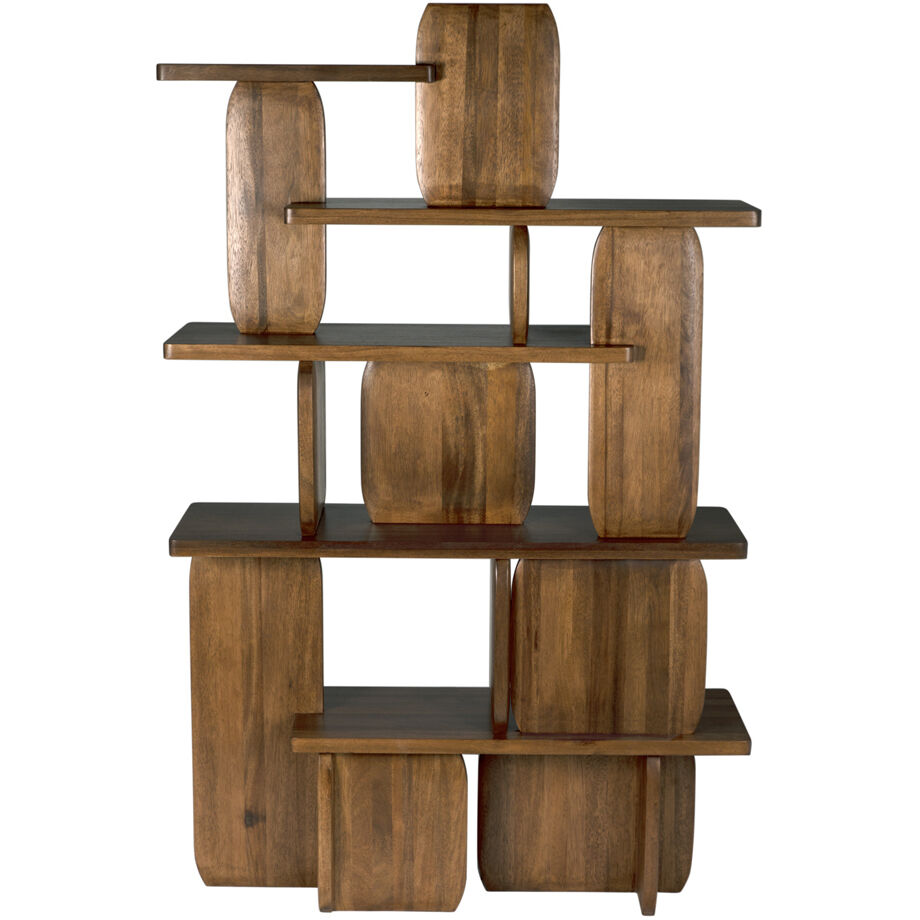 Kilimanjaro Dark Walnut Bookcase