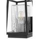 Lehigh 1 Light 9.5 inch Black Outdoor Wall Sconce