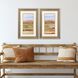 Sedona Magic Orange and Green and Multi and Rust Framed Art, Propac