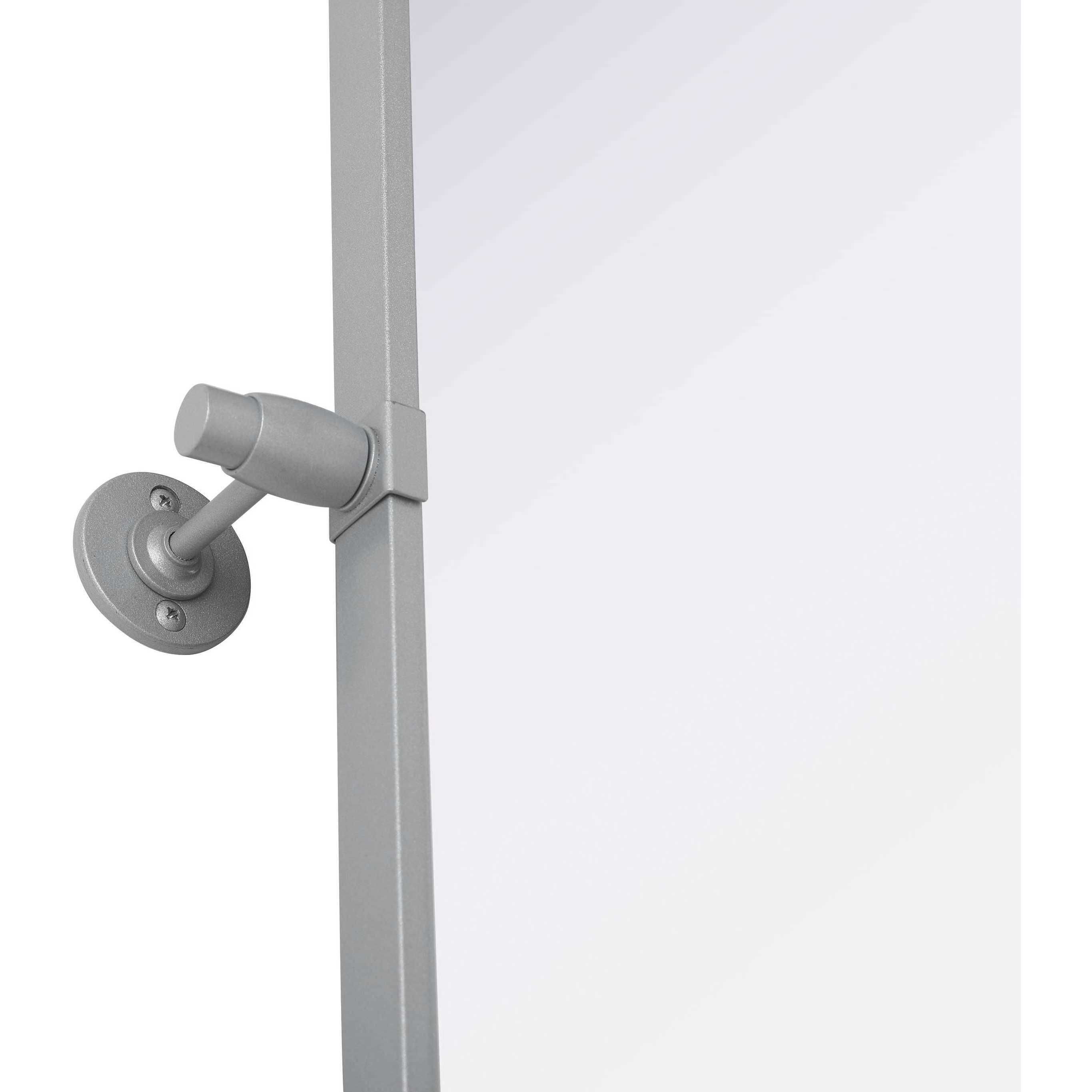 Amoura 48 X 30 inch Silver Mirror