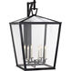 Chapman & Myers DarlanaO 6 Light 39 inch Bronze Outdoor Wall Lantern, Grande