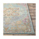 Classic Nouveau 36 X 24 inch Aqua/Taupe/Grass Green/Khaki/Dark Brown/Mauve Rugs, Rectangle