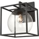 Cubed 1 Light 13 inch Charcoal Outdoor Wall Sconce