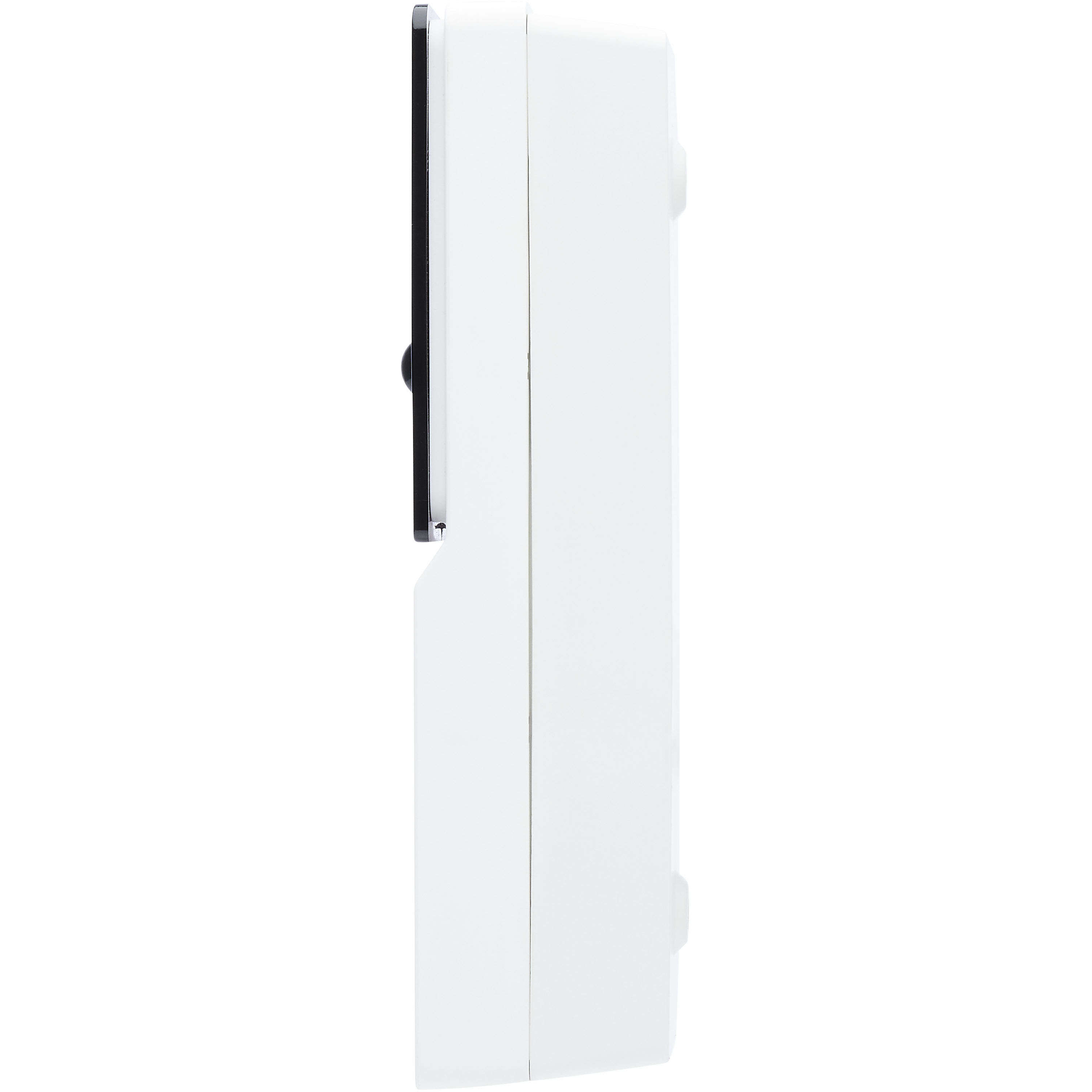 Brentwood Black and White Outdoor Security Light