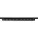 Brentwood 120 Black Track Head Ceiling Light