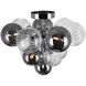 Pallocino LED 16 inch Chrome Flush Mount Ceiling Light