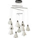 Mobius 10 Light 39.2 inch Dark Smoke Mobile Pendant Ceiling Light
