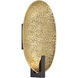 Daric LED 8.25 inch Polished Brass with Bronze Wall Sconce Wall Light