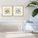 Cena Italiana Blue and Green and Red and Yellow Framed Art
