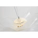 Canada LED 35.44 inch White Chandelier Ceiling Light