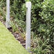 Atlantis 12v 8.00 watt Titanium Landscape Path Bollard, Round