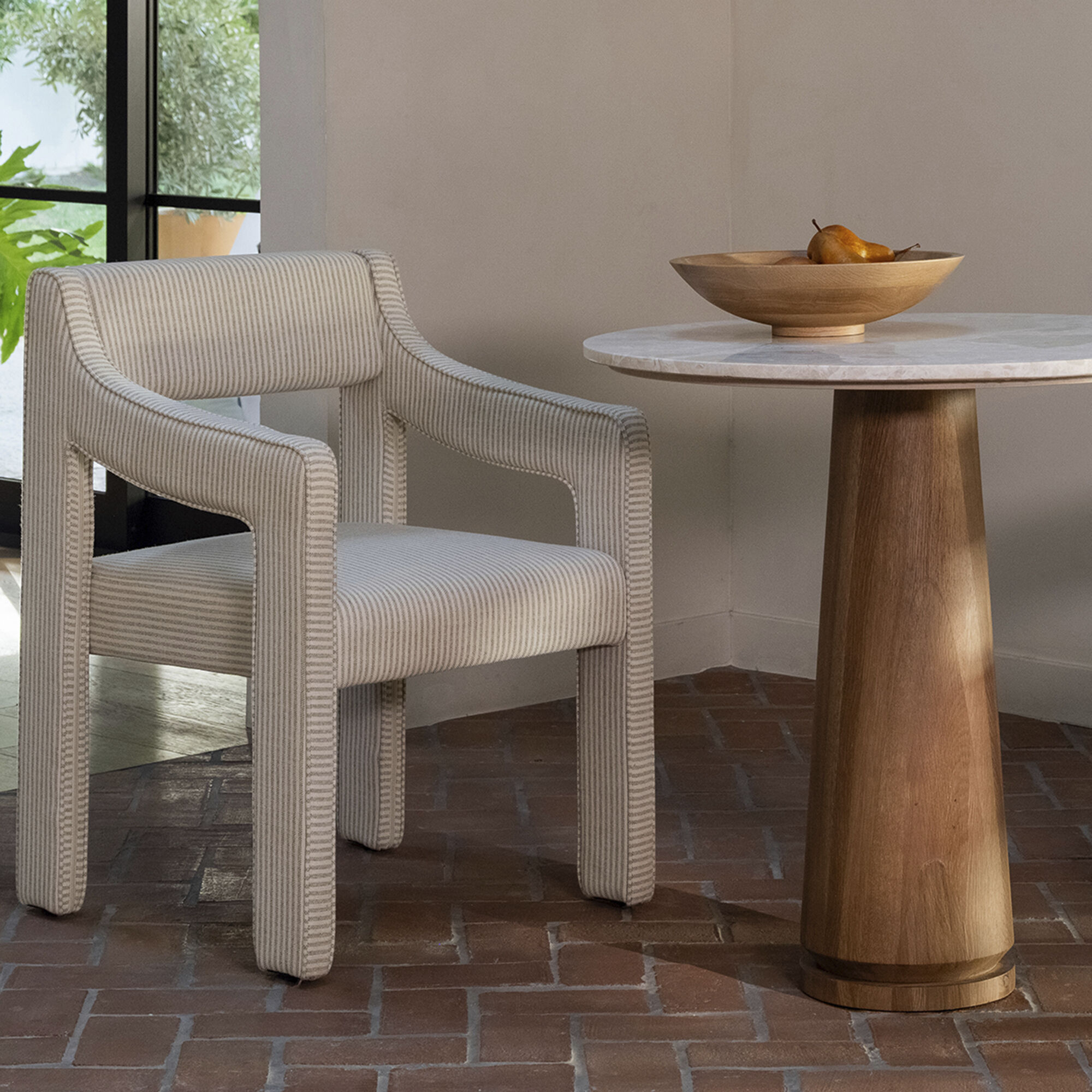 Sage 30 X 30 inch Beige Cafe Table