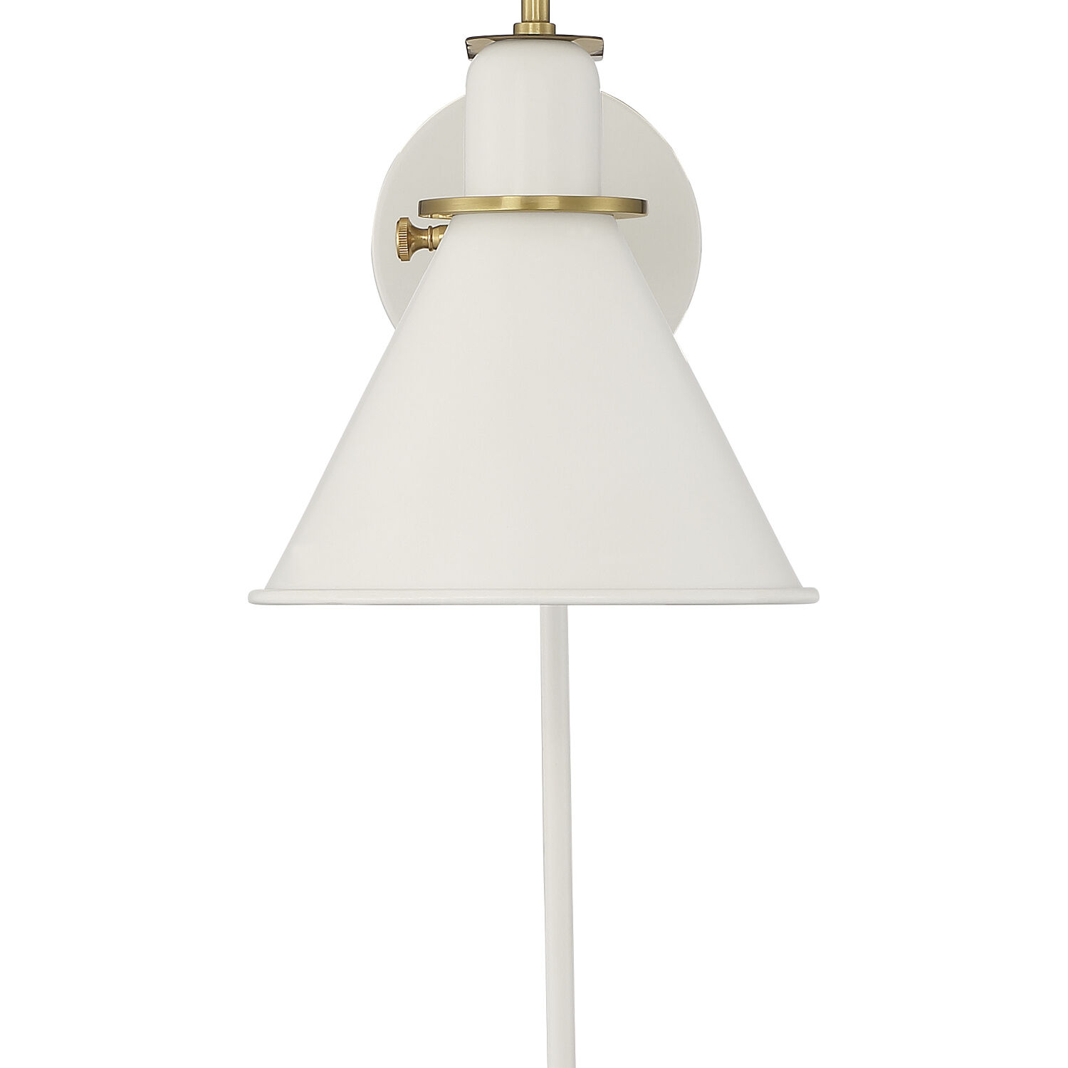 Medford 10 inch 60.00 watt White Task Sconce Wall Light