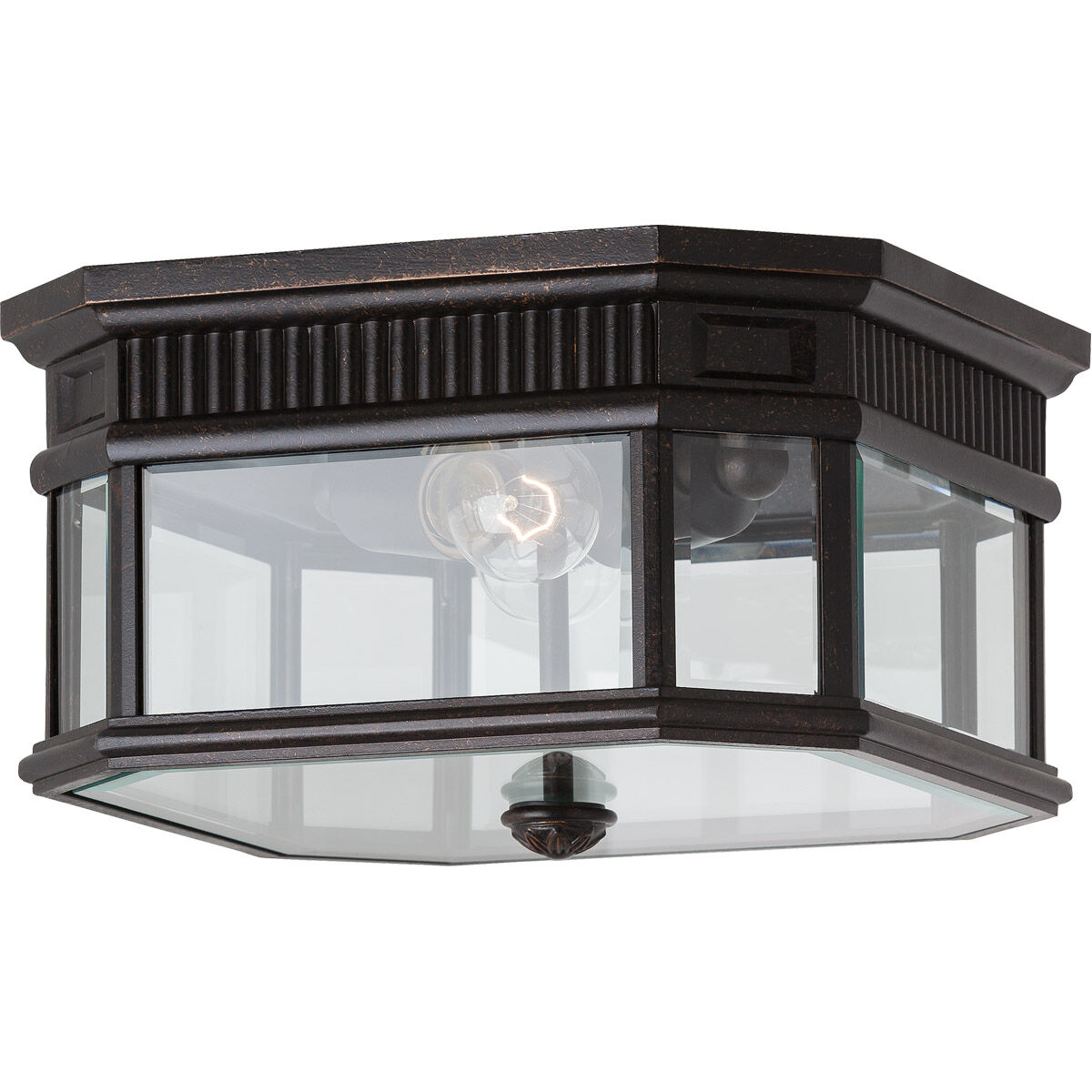 Cotswold Lane 2 Light 11.50 inch Outdoor Ceiling Light