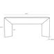 Jenison Natural Blonde Console Table