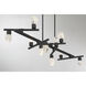 Kosmyc LED 49.5 inch Sand Black Island Light Ceiling Light