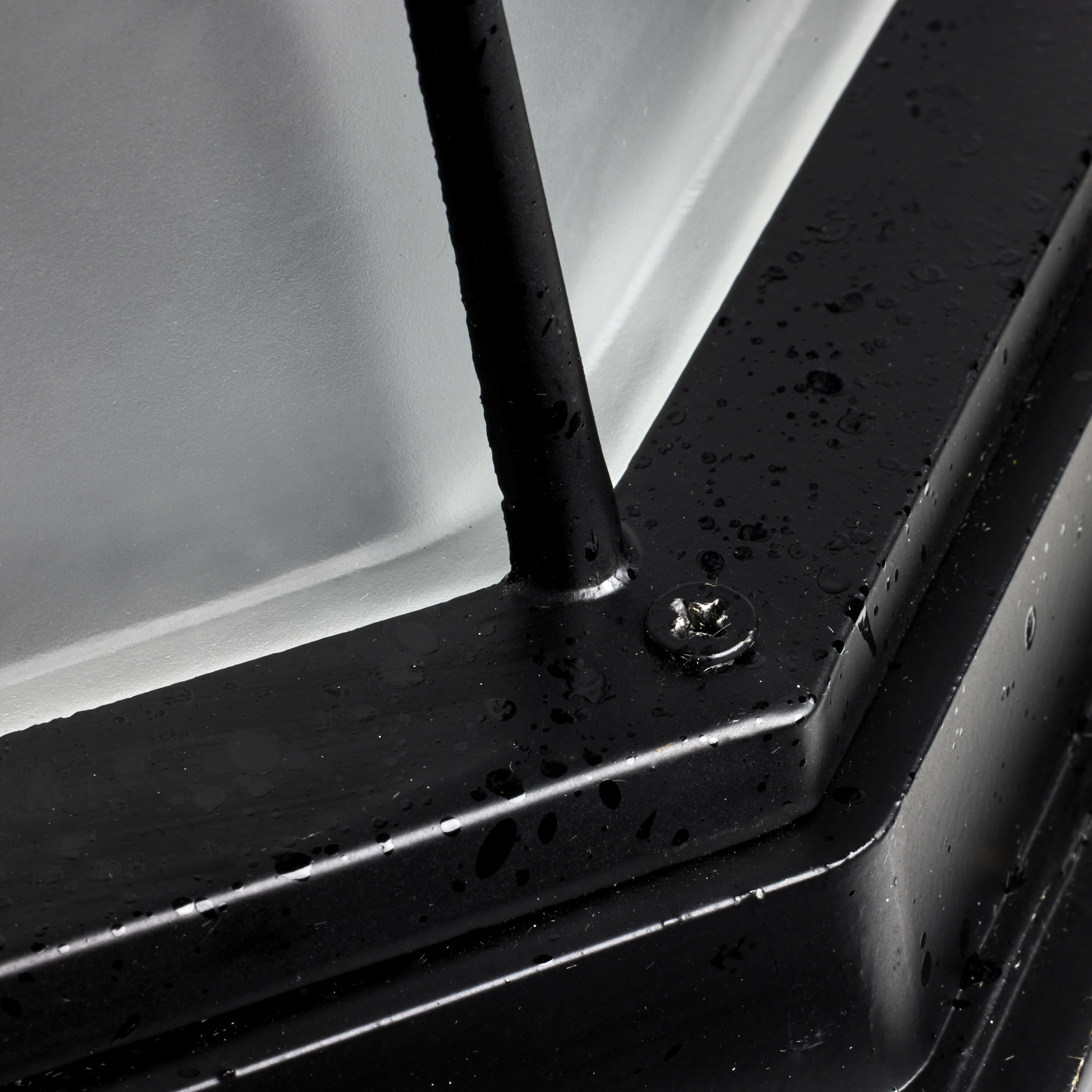 Brentwood 1 Light 11 inch Textured Black Outdoor Flushmount