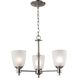 Jackson 3 Light 20 inch Brushed Nickel Chandelier Ceiling Light