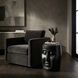 Head 19 X 14 inch Black Fiber Cement Side Table