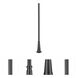 Outdoor Post Black Outdoor Posts + Hardware