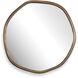 Ambrose 39 X 39 inch Antique Brass Indoor-Outdoor Mirror